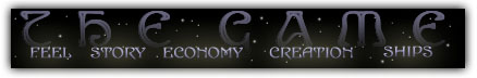 the game menu bar